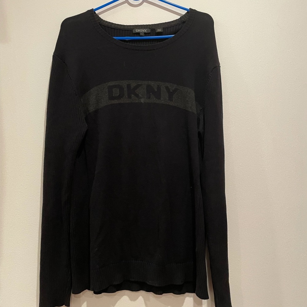 Men DKNY sweater large black